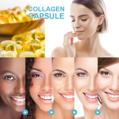 Vitamatic Hydrolyzed Collagen Gummies with Vitamin C, Zinc & Biotin -60 Gummies