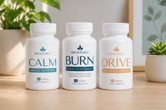 NEW Bravenly global MIND AND BODY CALM – BURN – DRIVE