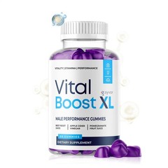 Boost Vital XL Male Gummys Advanced Designed Formula VitalBoost XL 60 Gummies
