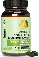 Vegan Multivitamins Complete – 42-In-1 Vegan Multivitamins for Women & Men wi…