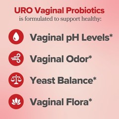 O Positiv URO Vaginal Probiotics for Women pH Balance with Prebiotics & Lacto…