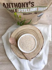 Organic Whole Psyllium Husks, 1.5 lb, Dietary Fiber, Gluten Free, Non GMO, Ke…