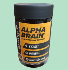 Onnit Labs Alpha Brain Memory & Focus 90 Capsules Caps 02/2027 New LOOK 07/27