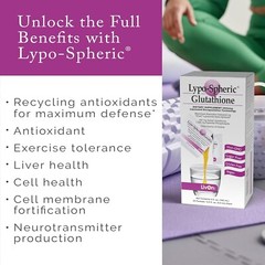 Maximize Cellular Health with Lypo-Spheric Glutathione – 30 Packets Unflavored-=