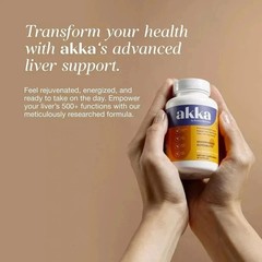 5-Pack AKKA 300 Liver Detox Cleanse – Supports Healthy Liver Detox- Premium Caps