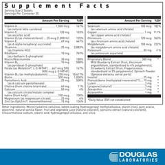 Douglas Labs Ultra Preventive 2 Daily Multivitamin Mineral Supplement 60 Tablets