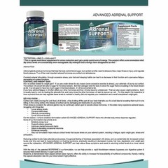 Adrenal Support Energy Dietary Supplement Apple Cider Vinegar Weight Management