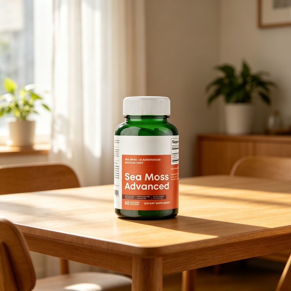 ENDLESS AGE Superfood, 1250mg Moss Advanced Sea High-Potency, Vegan – 60 Count