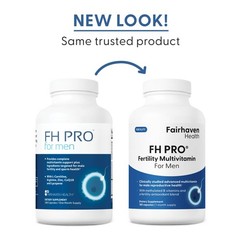 Fairhaven Health FH Pro for Men | Clinically 180 Count (Pack of 1), Off-white