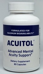 Immunocorp Acuitol Advanced Mental Acuity Support 80 Capsules New Exp. 10/2027