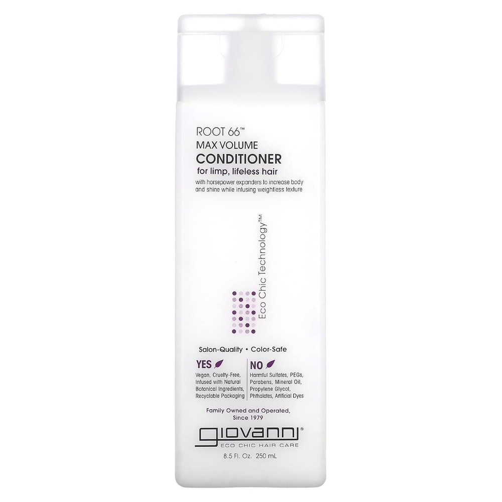 GIOVANNI Root 66 Max Volume Conditioner, Sulfate Free, 8.5 fl oz | B00C7ONUYA
