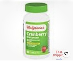 Walgreens Cranberry 500 mg Tablets (60 days), 60.0 ea