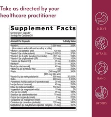 Bariatric Advantage Ultra Solo with Iron Daily Multivitamin for Gastric Bypass..