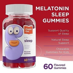 Zahler Chapter One Kids Melatonin Gummies 2.5mg 60 Count