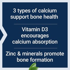 Life Extension Bone Restore Calcium Supplement D3 Magnesium Boron Zinc 120