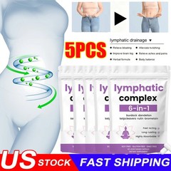 5X 6-in-1 Lymphatic Complex,Lymphatic Drainage Supplements|Herbal Blend HOT US