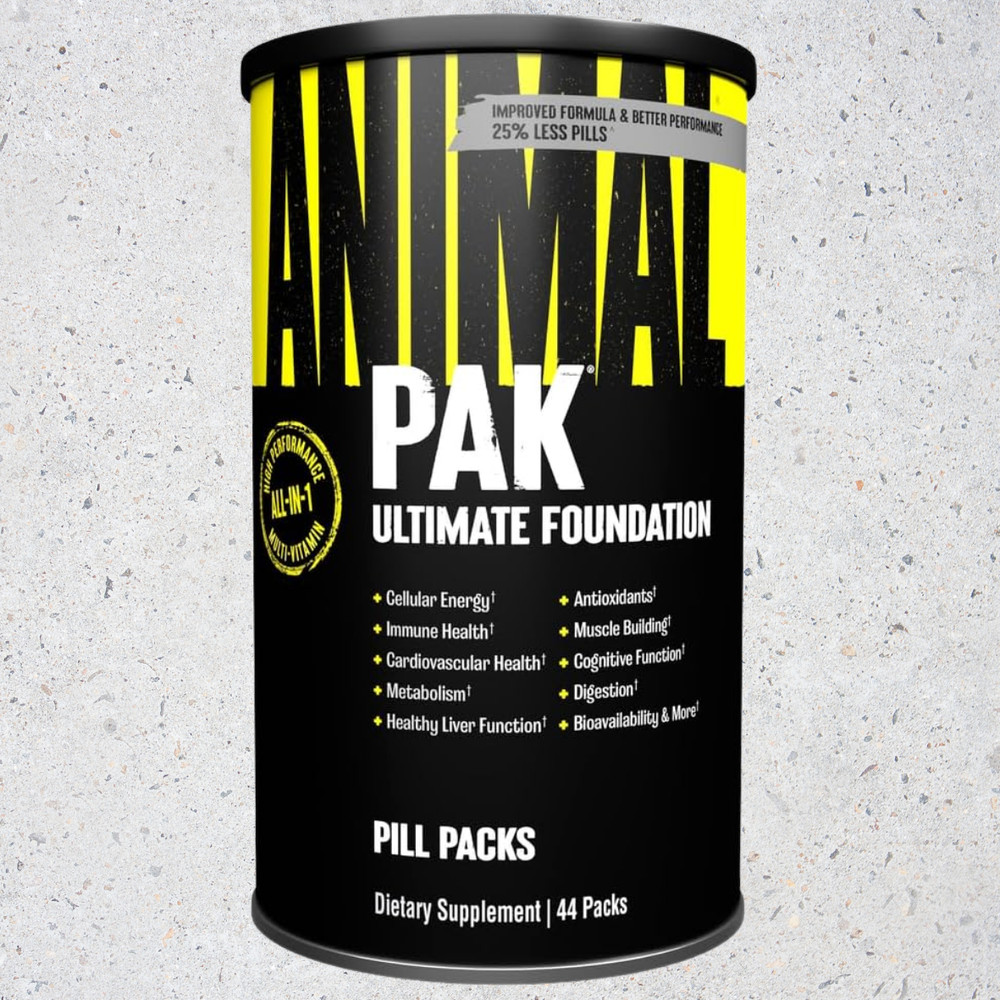 UNIVERSAL NUTRITION ANIMAL PAK Ultimate Foundation Multivitamin for Men 44 Packs