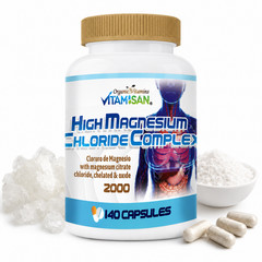 Magnesium Complex 140 Capsules High Absorption Magnesium the Best magnesium USA