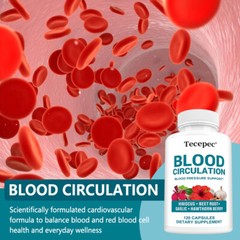 Blood Circulation Supplement – Blood Pressure Support, Heart Health Capsules