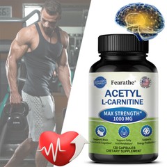 Acetyl L-Carnitine 1000mg- Non-GMO And Energy Fatigue Focus Supplement