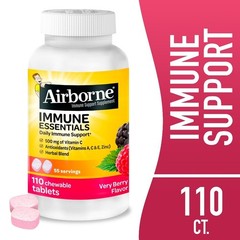 Vitamin C Chewable Tablets for Immune Support, Very Berry Flavor Multivitamin