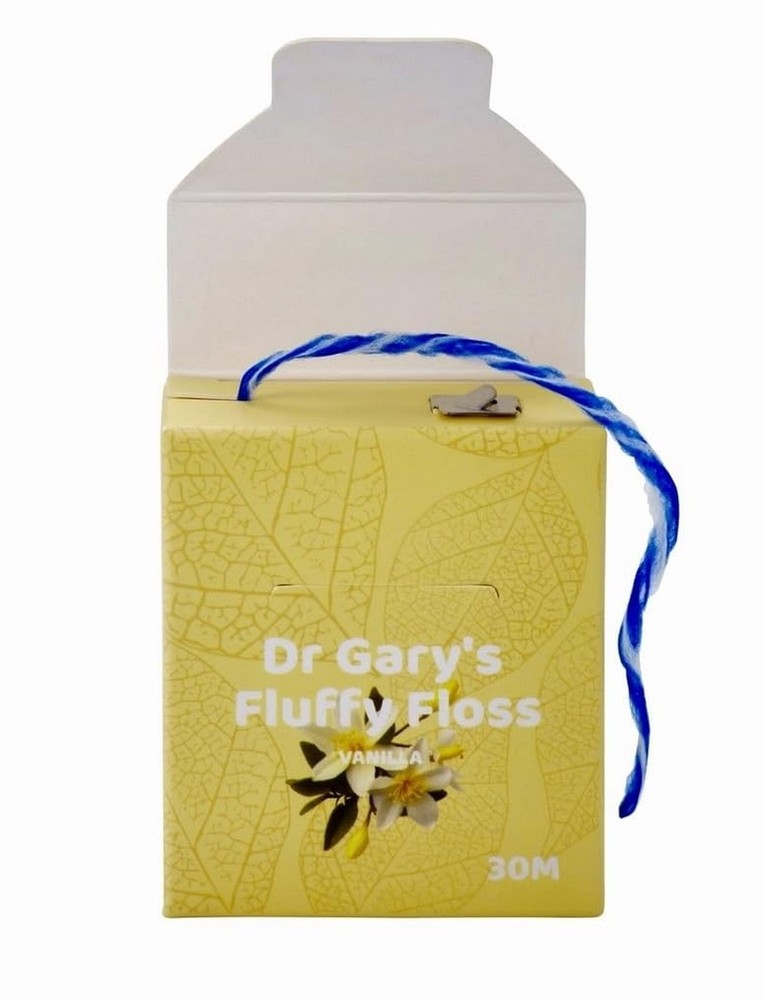 Dr Gary’s Fluffy Floss® (30m, Vanilla) 98.5 Foot (Pack of 1)