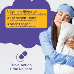 Sleep Better – Reishi Mushroom, Magnesium, Valeria for Restful Deep Sleeps,60cap