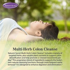 Nature’s Secret Multi-Herb Colon Cleanse 275 Tablets Each (Pack of 3)