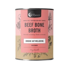 New Nutra Organics Beef Bone Broth Miso Ramen 125g Immune Gut Wellbeing