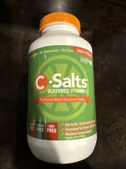 C-Salts 4000mg Vitamin C Powder Supplement Original Drink 272 Servs BB Date 9/27