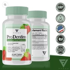 ProDentim Oral Probiotics For Healthy Teeth And Gums – 30 Soft Tablets – Genuine