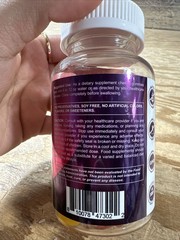 Fiber Gummies, Extra Strength, Natural Blackberry, Peach, & Strawberry, 7G, 60ct