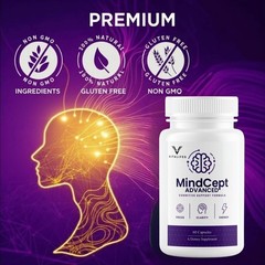(5 Pack) Mindcept Advanced Brain Formula, MindCept Supplement 60 Caps