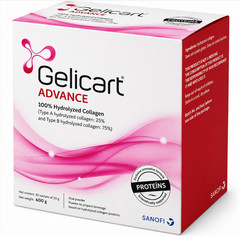 Gelicart ADVANCE Hydrolyzed Collagen 30 Sachets