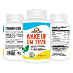 Wake Up On Time – Best Selling Morning Energy & Focus Supplement by Rise-N-Shine