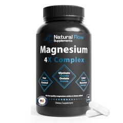 Magnesium Glycinate Complex 200mg 120 Capsules Sleep Support