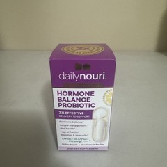 Daily Nouri Hormone Balance Probiotics 30 Count Exp 11/2027