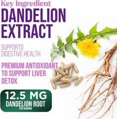 Milk Thistle Extract Liver Support Silymarin 60 Capsules