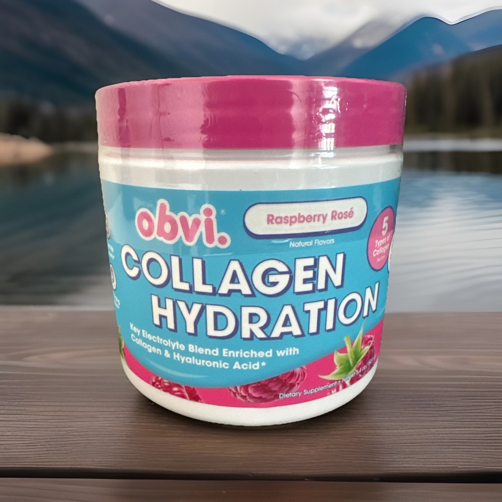 Obvi COLLAGEN® HYDRATION | RASPBERRY ROSÉ – 5.4 oz (152.5 g)