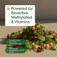 NatureBell Methylated B Complex 240 Veg Capsules 12-in-1 – 120 Servings