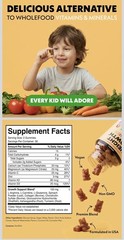 Height Growth Vegan Gummies Calcium Vit D Zinc Vit K2 L Arginine Lot Of 2