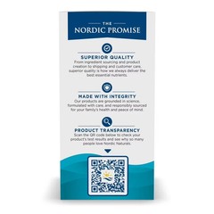 Nordic Naturals Ultimate Omega Fish Oil – 1280 mg Omega-3 – 180 Soft Gels