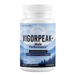 (1 Pack) Vigor Peak+ Advanced Male Max Support Supplement Vigorpeak 60 Capsules