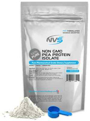 5lb 100% PURE NVS PEA PROTEIN PRO ISOLATE HIGH PROTEIN VEGAN NON-GMO POWDER