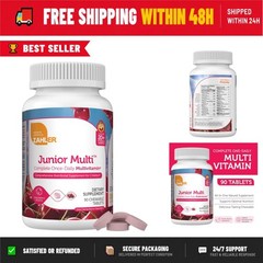 Zahler Junior Multi – Children’s Complete Multivitamin, 90 Chewable Tablets