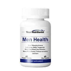 Your Nutritionist Men Health Energy & Performance Stamina & Endurance 60 Tablets