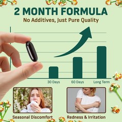 Gyumolics Luteolin Supplement 300mg 60 Softgels