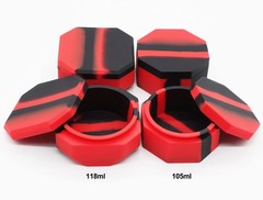 Pearwell 223ml Large Silicone Wax Concentrate Container 118ml 105ml Jars (2),…