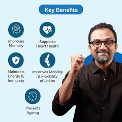 Tata 1mg Senior 50+ Multivitamin & Multimineral Tablets For Health Protection K5