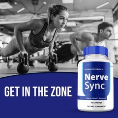 Nerve Sync Capsules, Max Strength Nerve Health Supplement, NerveSync (10 Pack)